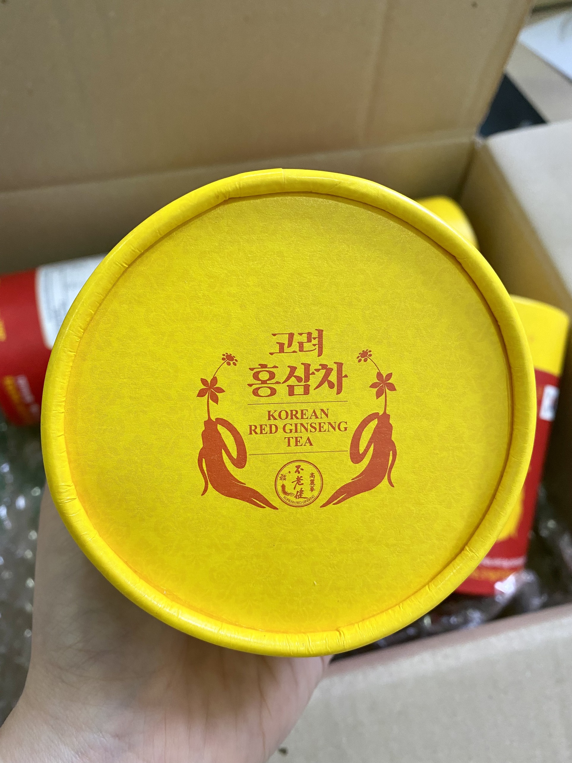 Trà Hồng Sâm Hàn Quốc – Korean Red Ginseng Tea (dạng hộp 30 gói)