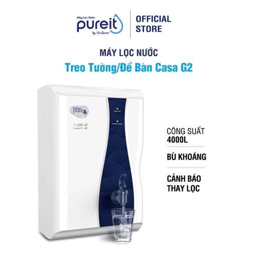 [COMBO TIẾT KIỆM] Máy lọc nước Pureit Casa G2 và Lõi lọc thô, Bộ lọc diệt khuẩn Pureit Casa G2 - Hàng chính hãng