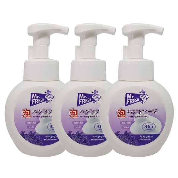 Sữa rửa tay bọt tuyết 365ml Mr.Fresh hương Lavender