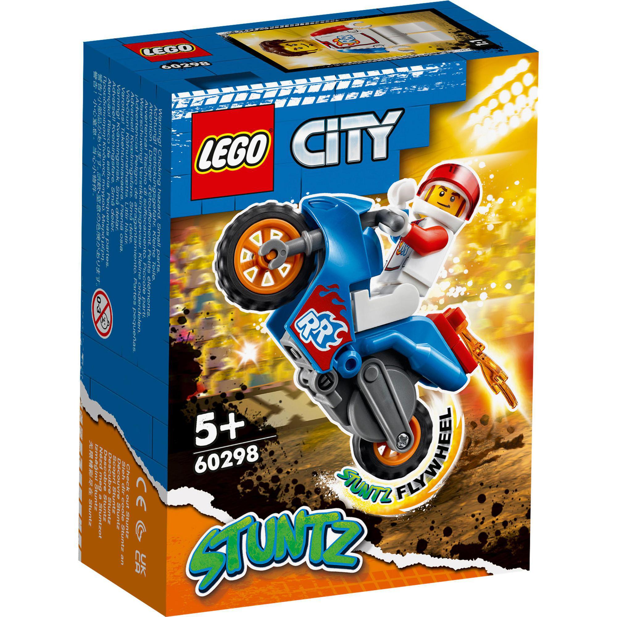 LEGO City 60298 Xe đua mô tô của Evel Knievel (14 chi tiết)