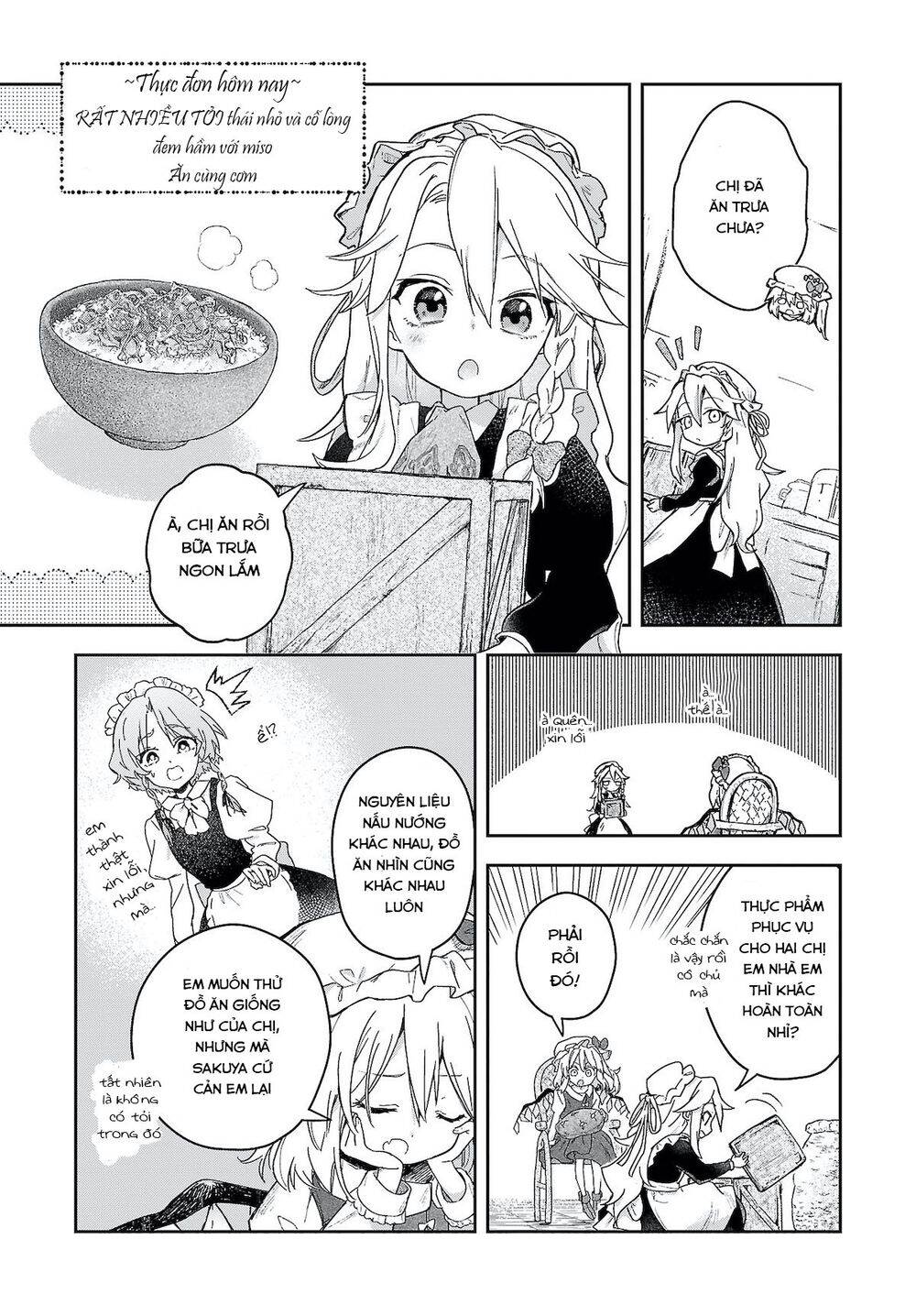 harapeko - bữa tối phước lành của một marisa sắp chết đói chapter 7 18