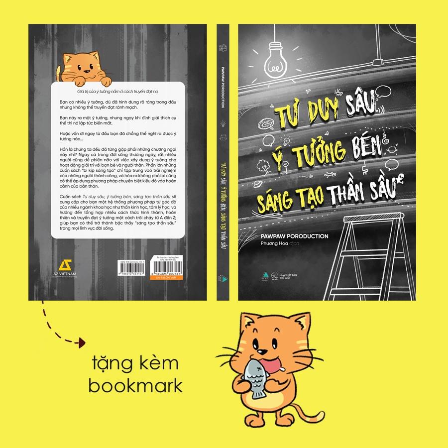 Sách - Tư Duy Sâu Ý Tưởng Bén Sáng Tạo Thần Sầu - AZbook