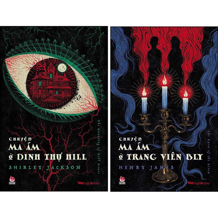 Combo 2 Cuốn: Chuyện Ma Ám Ở Dinh Thự Hill - The Haunting Of Hill House + Chuyện Ma Ám Ở Trang Viên Bly - The Turn Of The Screw