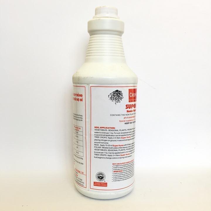 Phân bón humic SUPER HUME chai 500ml nguyện liệu nhập Mỹ