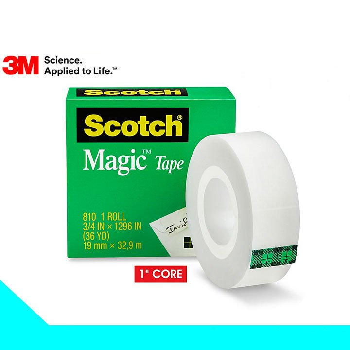 Băng keo dán tiền trong suốt 3M 810 Scotch magic tape