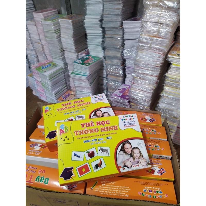 BỘ THẺ HỌC THÔNG MINH 18 CHỦ ĐỀ CHO BÉ