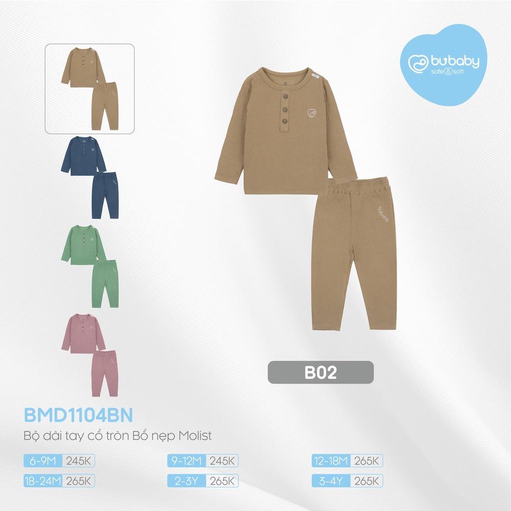 Bộ dài tay Molist Bu baby cho bé 6m - 4Y