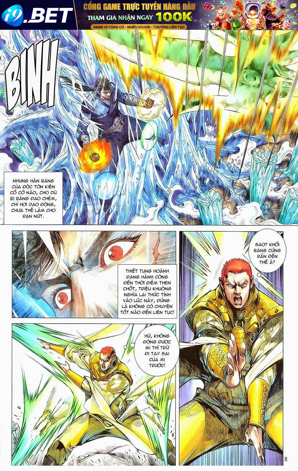 thiết tướng tung hoành (cựu tác) chapter 168 8