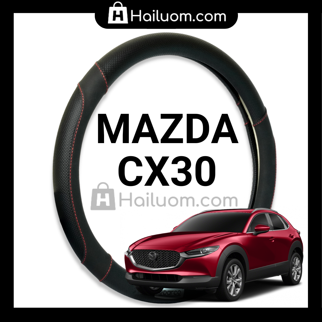 Bọc Vô Lăng ô tô MAZDA CX30 | Bọc Vô Lăng cao cấp Sparco Italy