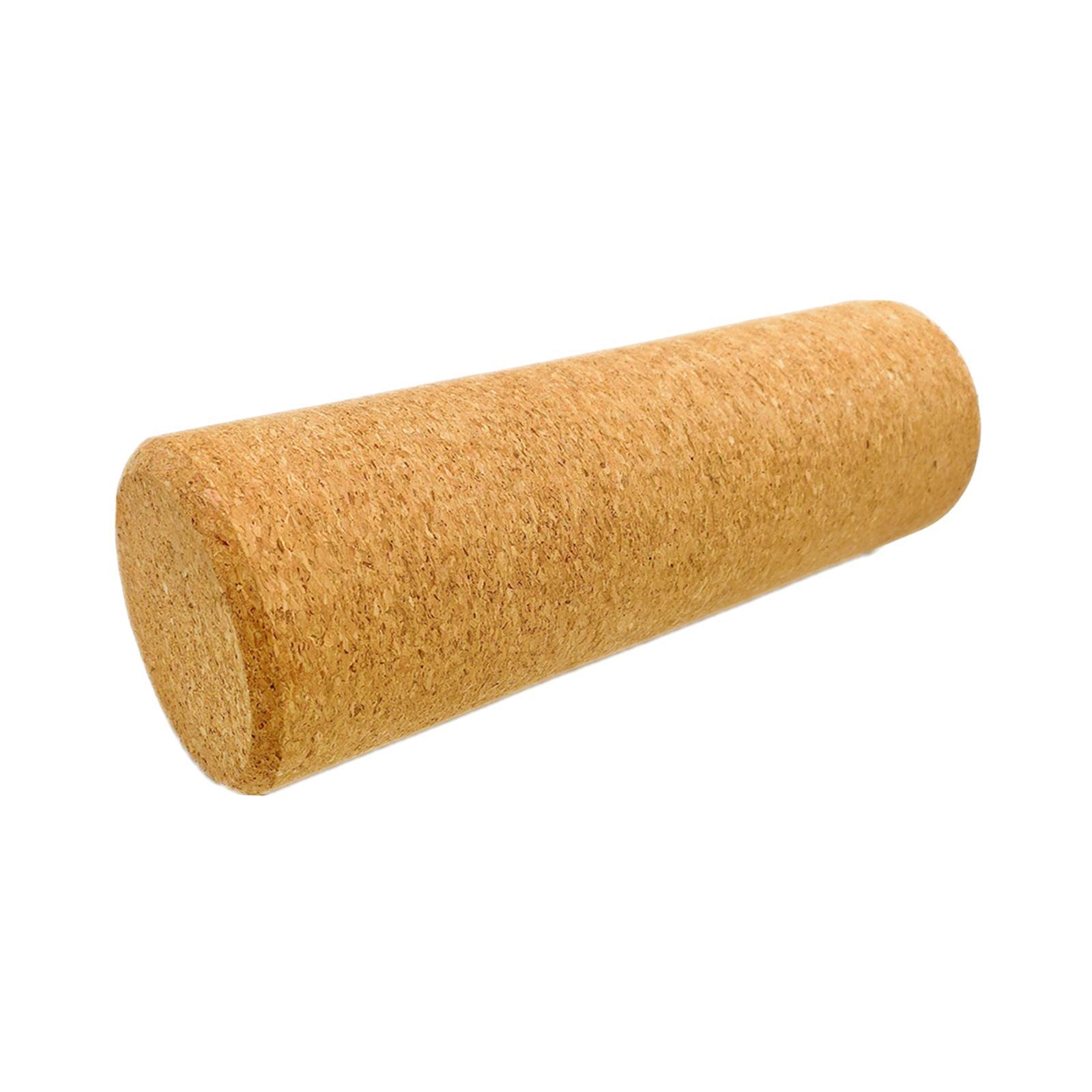 Cork Yoga Pillar Core Exercises Muscle Massage Roller