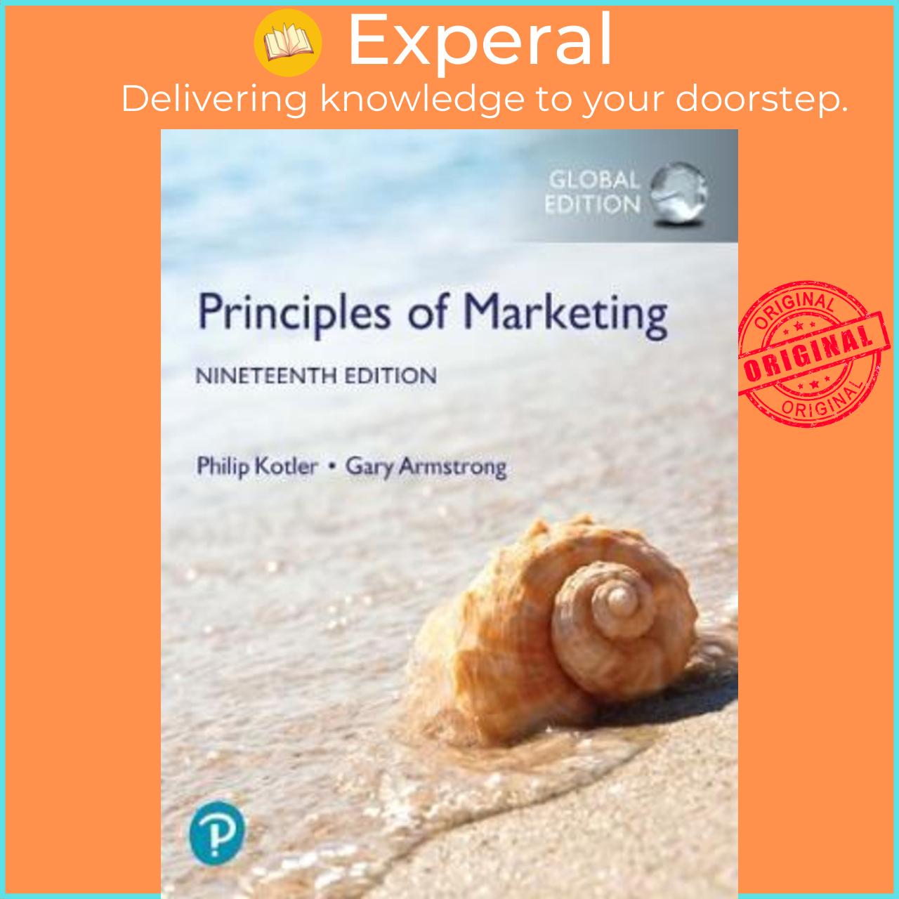 Sách - Principles of Marketing, Global Edition by Philip Kotler (UK edition, paperback)