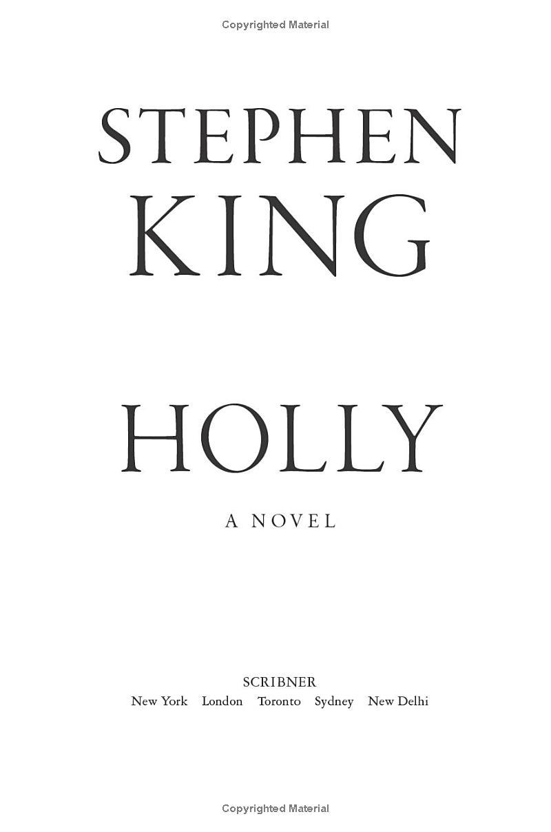 Holly - Stephen King