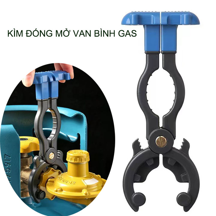 Kềm vặn tháo lắp bình gas, van khí gas, mở nắp chai, bằng hợp kim