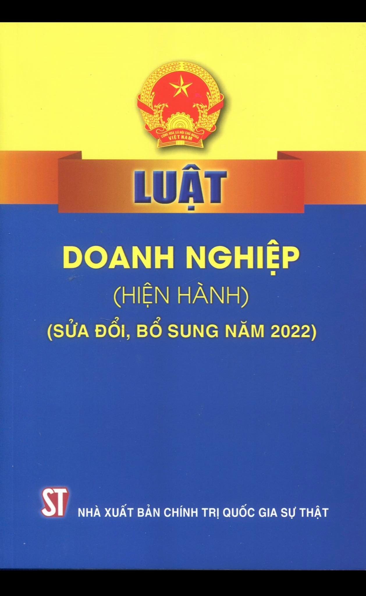 Luật Doanh Nghiệp (Hiện Hành) (Sửa Đổi, Bổ Sung Năm 2022)