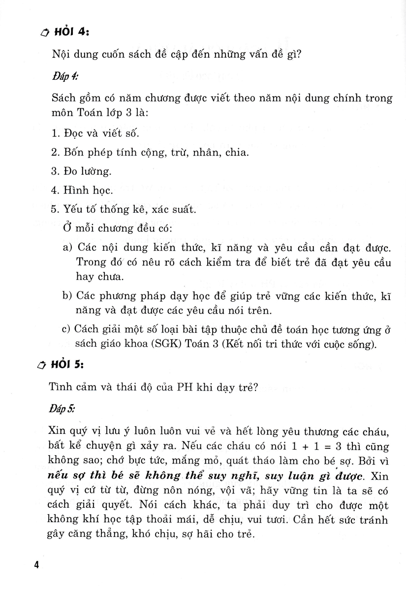 Sách tham khảo- Cha Mẹ Giúp Con Học Giỏi Toán Lớp 3 (Bám Sát SGK Kết Nối Tri Thức Với Cuộc Sống)_HA