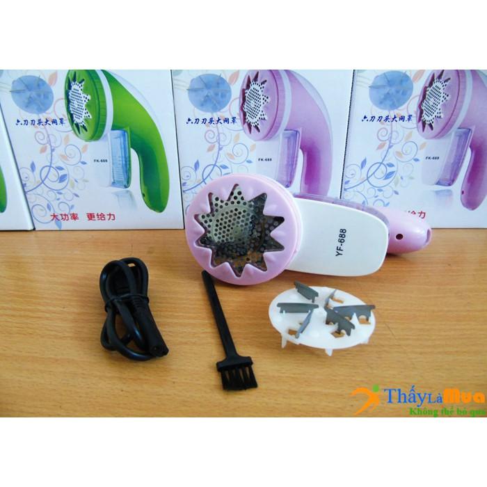 Máy cắt lông xù quần áo vải vóc FK688 Có lưỡi dự phòng