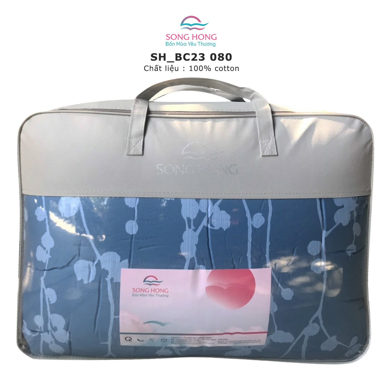 Chăn đông Sông Hồng 2mx2.2m chất cotton