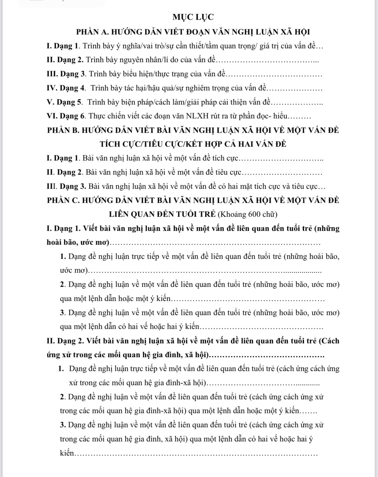 Sách - Thực Chiến viết bài văn, đoạn văn nghị luận xã hội (tặng kèm file công thức)