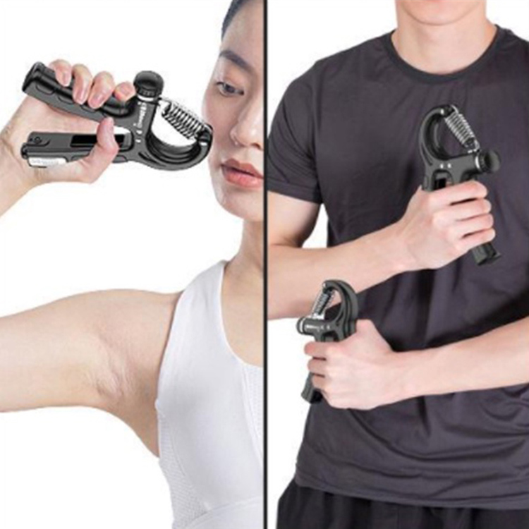 Kìm Bóp Tay Chữ R Có Lò Xo Tăng Chỉnh hỗ trợ tập cơ bàn tay, Cơ cẳng tay