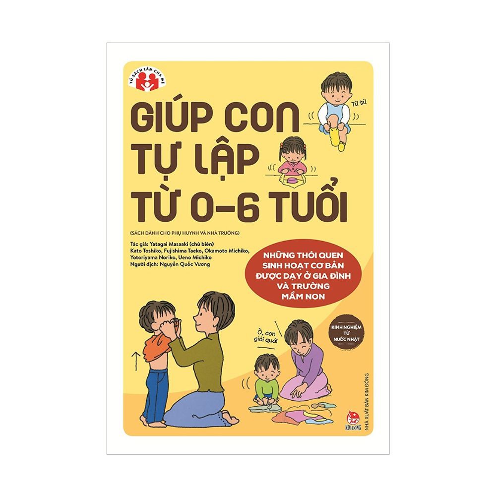 Sách - Giúp Con Tự Lập Từ 0-6 Tuổi