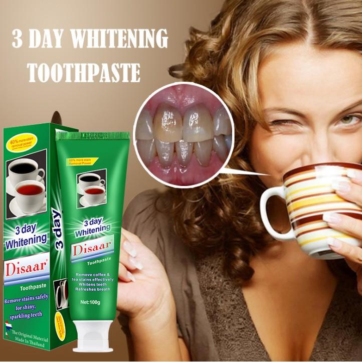 Kem đánh răng Whitening Remove Coffee Toopthpase cho người uống trà, cà phê 100g