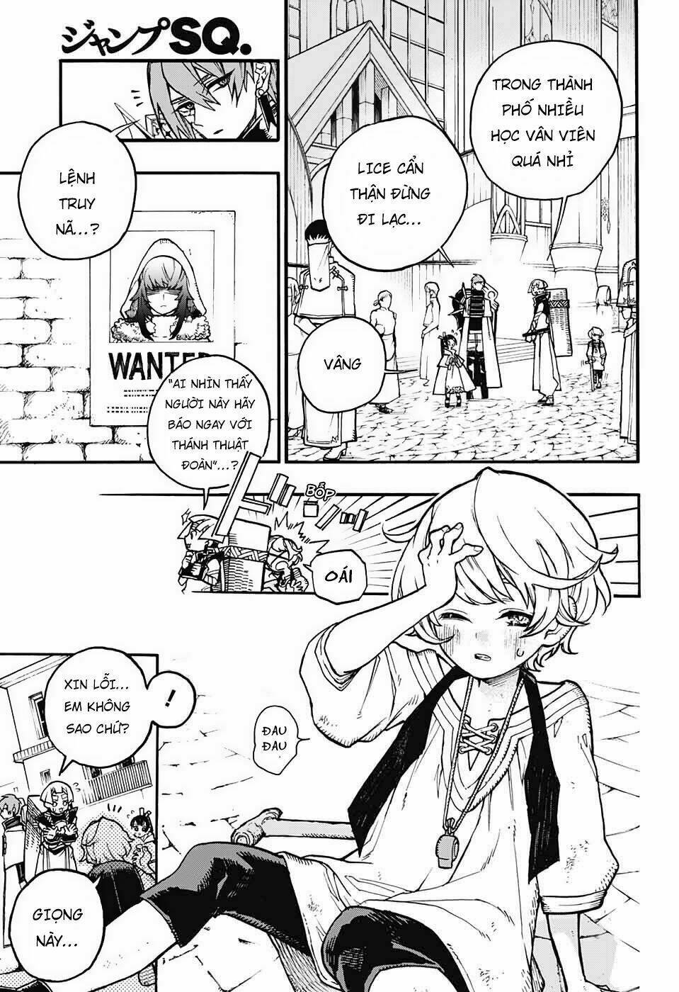 những bức họa quái dị của phù thủy chapter 13 7