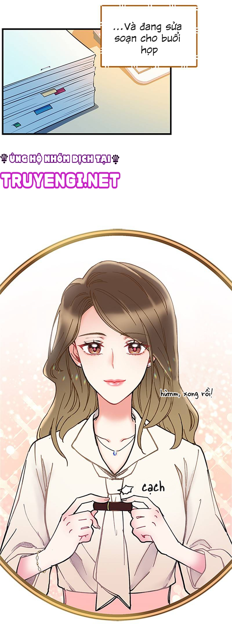 tiền bối, đừng đánh màu son đó! chapter 1 2