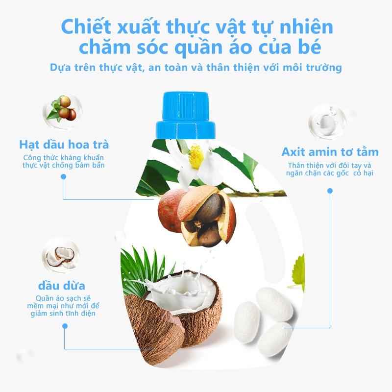 Nước giặt quần áo dành riêng cho bé thương hiệu Einmilk đến từ singapore DET