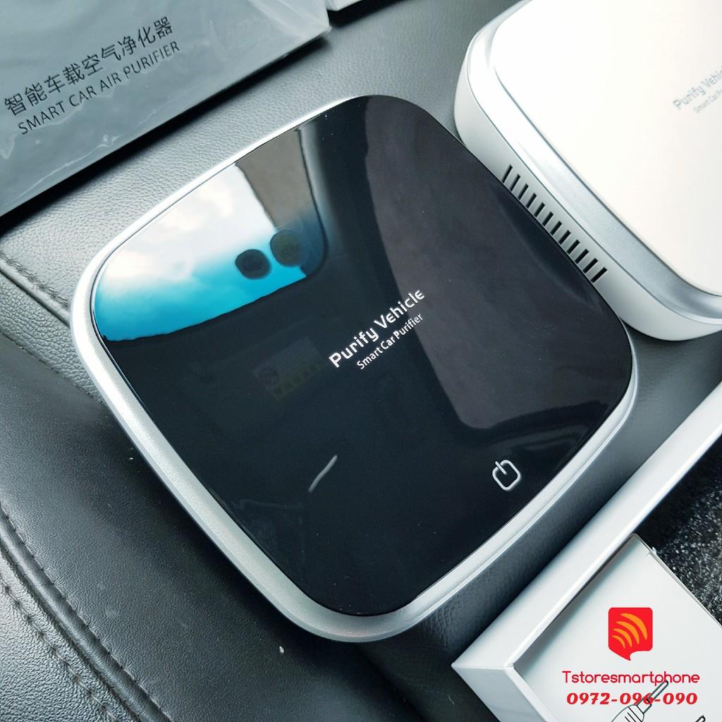 Máy lọc không khí ô tô Purify Vehice XJ-002, xe hơi, chống say xe, lọc bỏ khói và bụi mịn PM2.5 tạo ion và khử mùi hôi