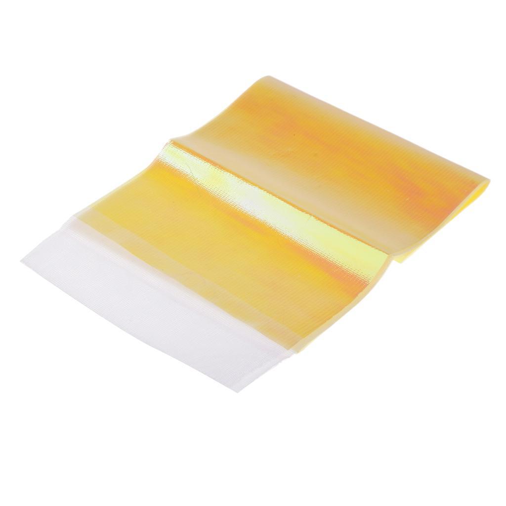 2-4pack DIY Fishing Lure Tape Reflective Flash Tape Fly Tying Materials Yellow