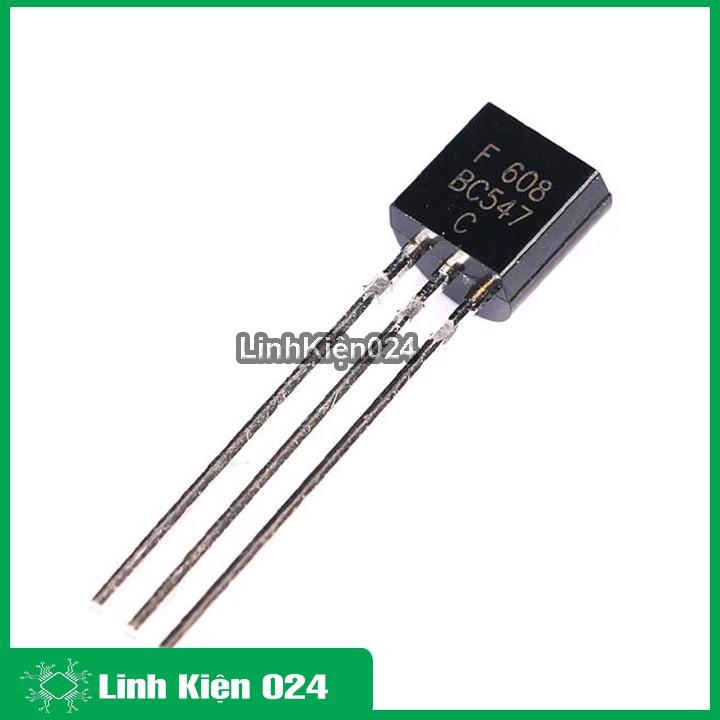 Gói 50 Con Transistor BC547 TO-92 NPN 0,1A 50V