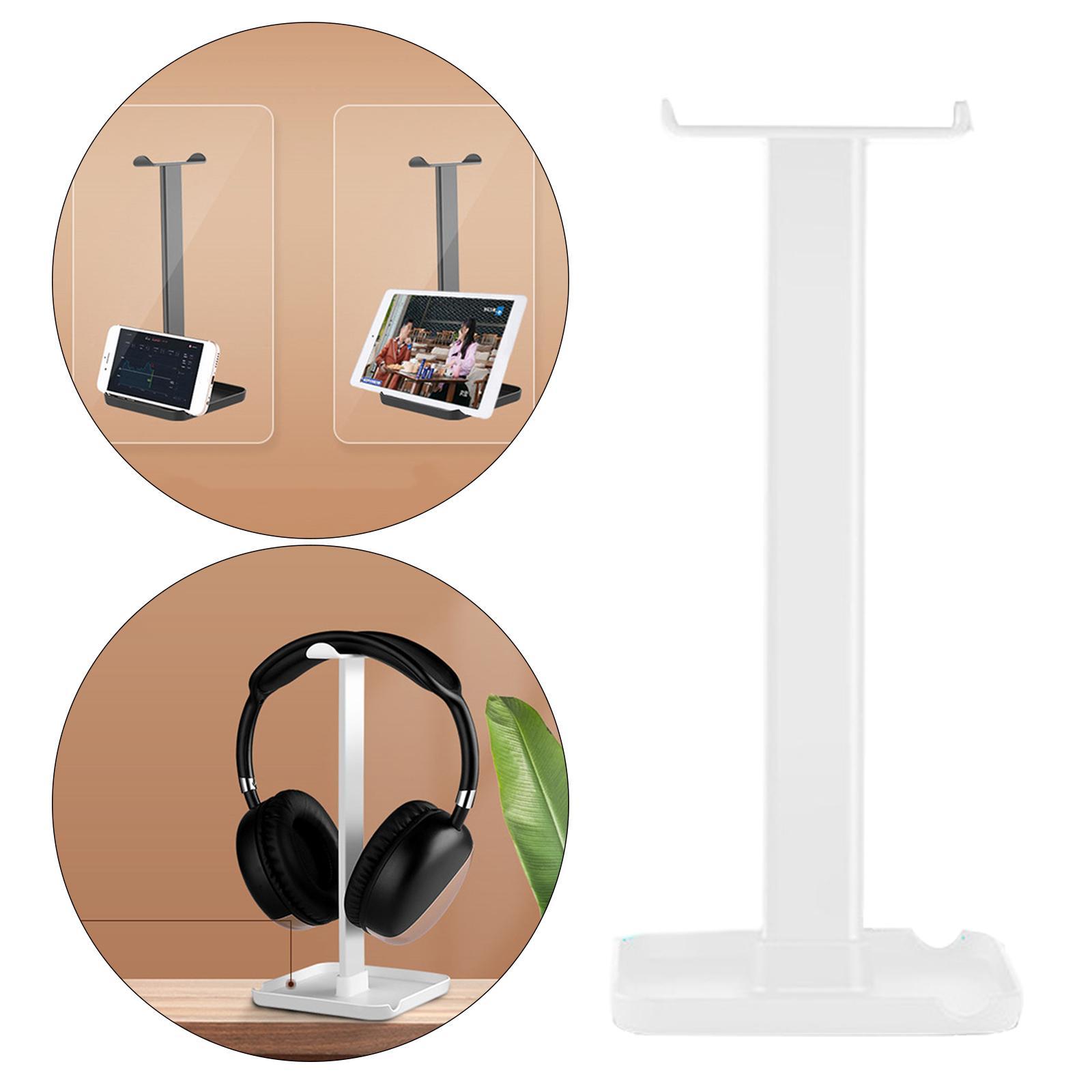 2 Gaming Headphone Stand ABS Headset Holder Hanger Sturdy