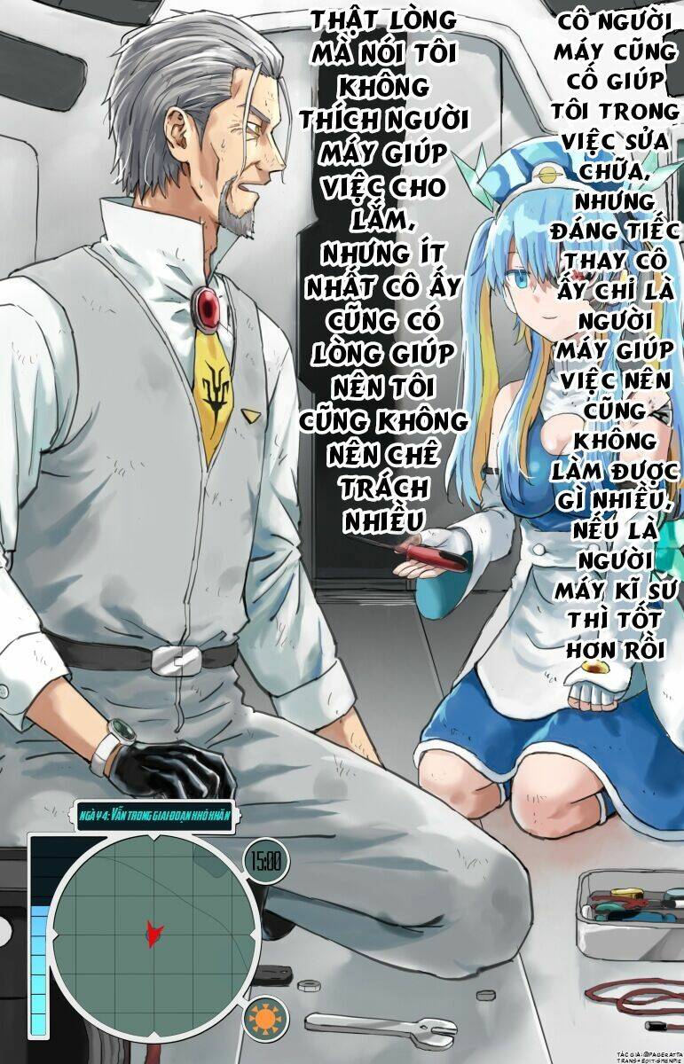 cùng cô người máy sinh tồn trên hành tinh bí ẩn chapter 4 1