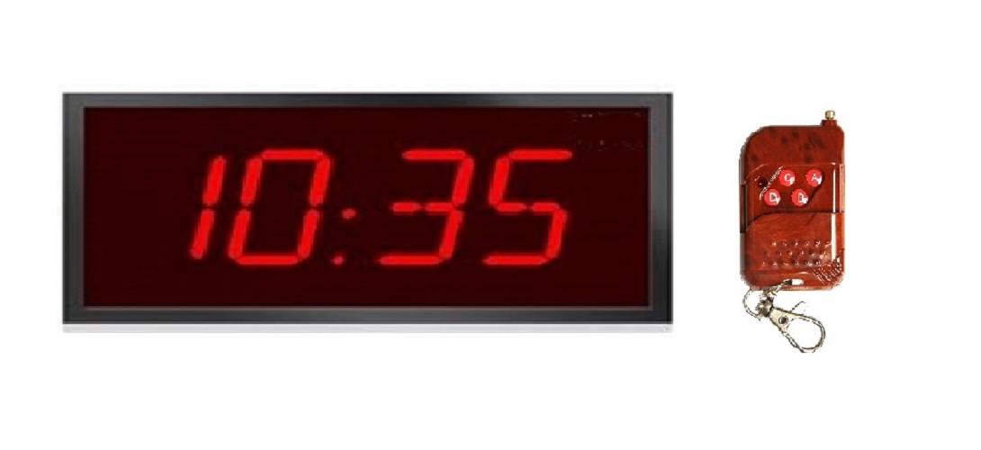 Đồng hồ đếm ngược phút-giây loại lớn 4 số bằng LED 7 thanh (Hàng Việt Nam)