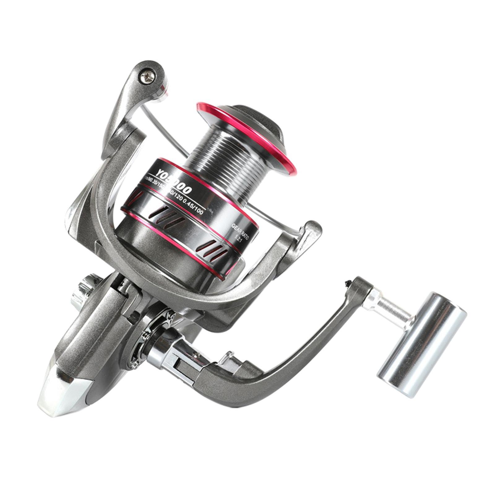 Fishing Reel, High Speed Powerful Sturdy 5.2:1 Gear Ratio Reels for Salmon Sea Saltwater