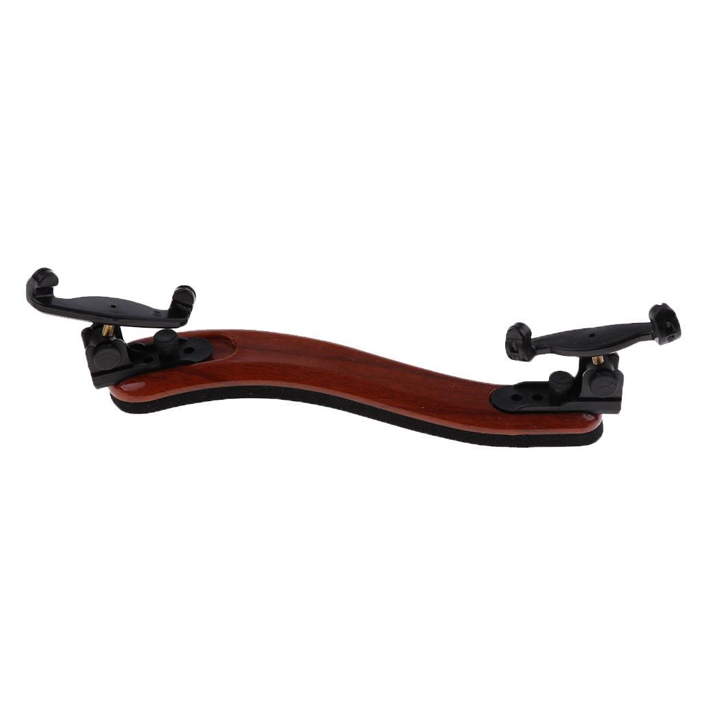 Wood Violin Shoulder Rest Foam Padding Support Violin Replacement 4/4-3/4