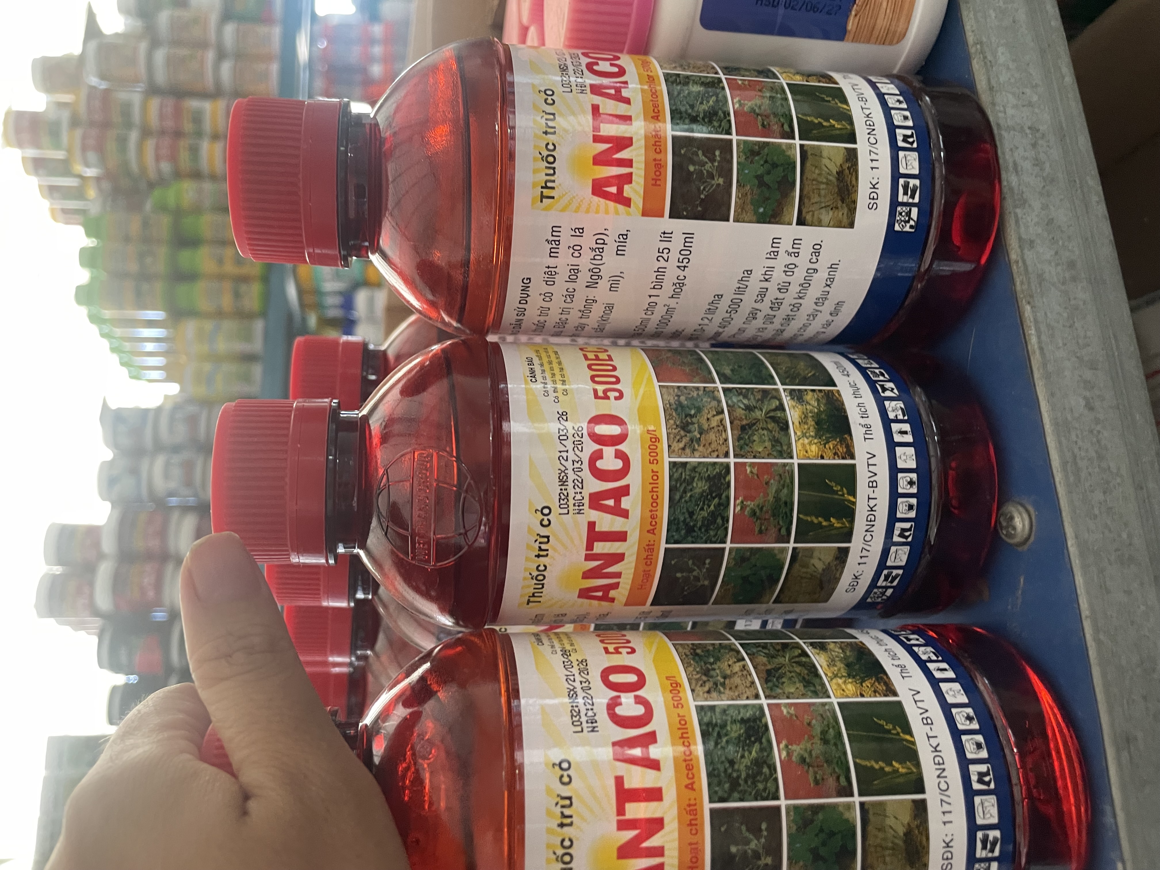 Thuốc Trừ Cỏ Mầu - Antaco 500EC - Chai 450ml