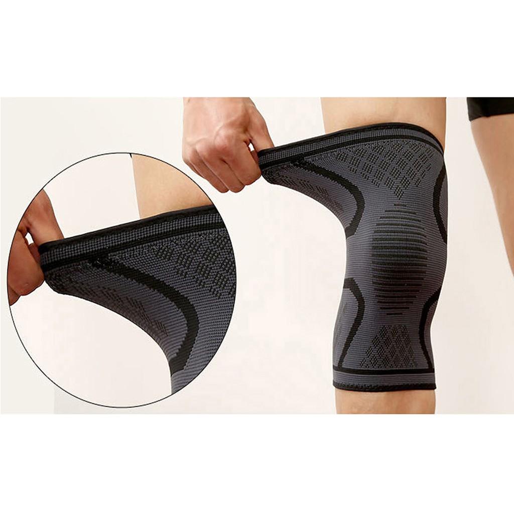 Băng Quấn Đầu Gối Đá Bóng, Thể Thao, Tập Gym Đàn Hồi Co Dãn 4 Chiều GY11