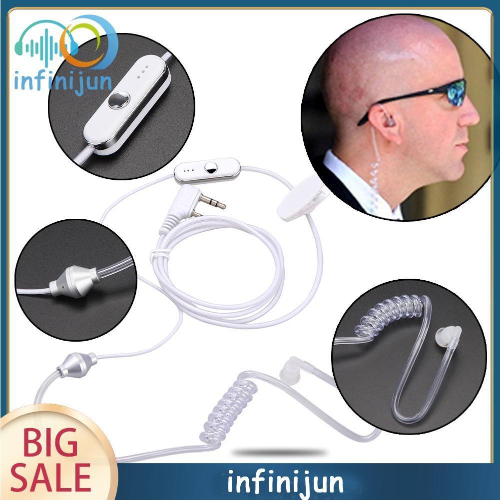 Tai Nghe Có Micro 2 Pin Ptt Cho Máy Bộ Đàm Baofeng Retevis Radios