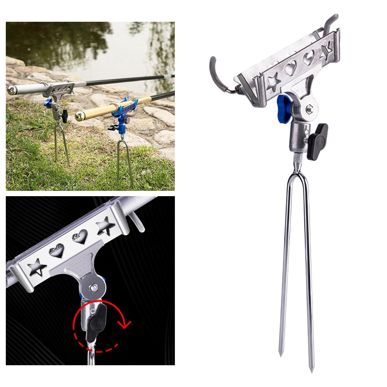 Outdoor Automatic Fishing Rod Holder Fish Pole Bracket