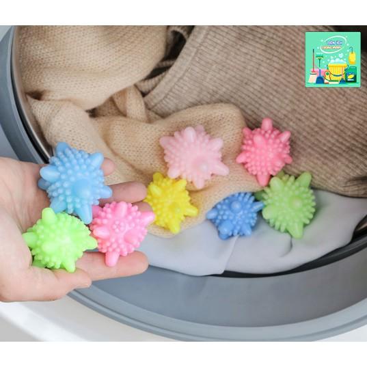 Bóng giặt lọc rác, cặn trong máy giặt. Quả cầu gai giặt quần áo máy giặt thông minh. - TT765
