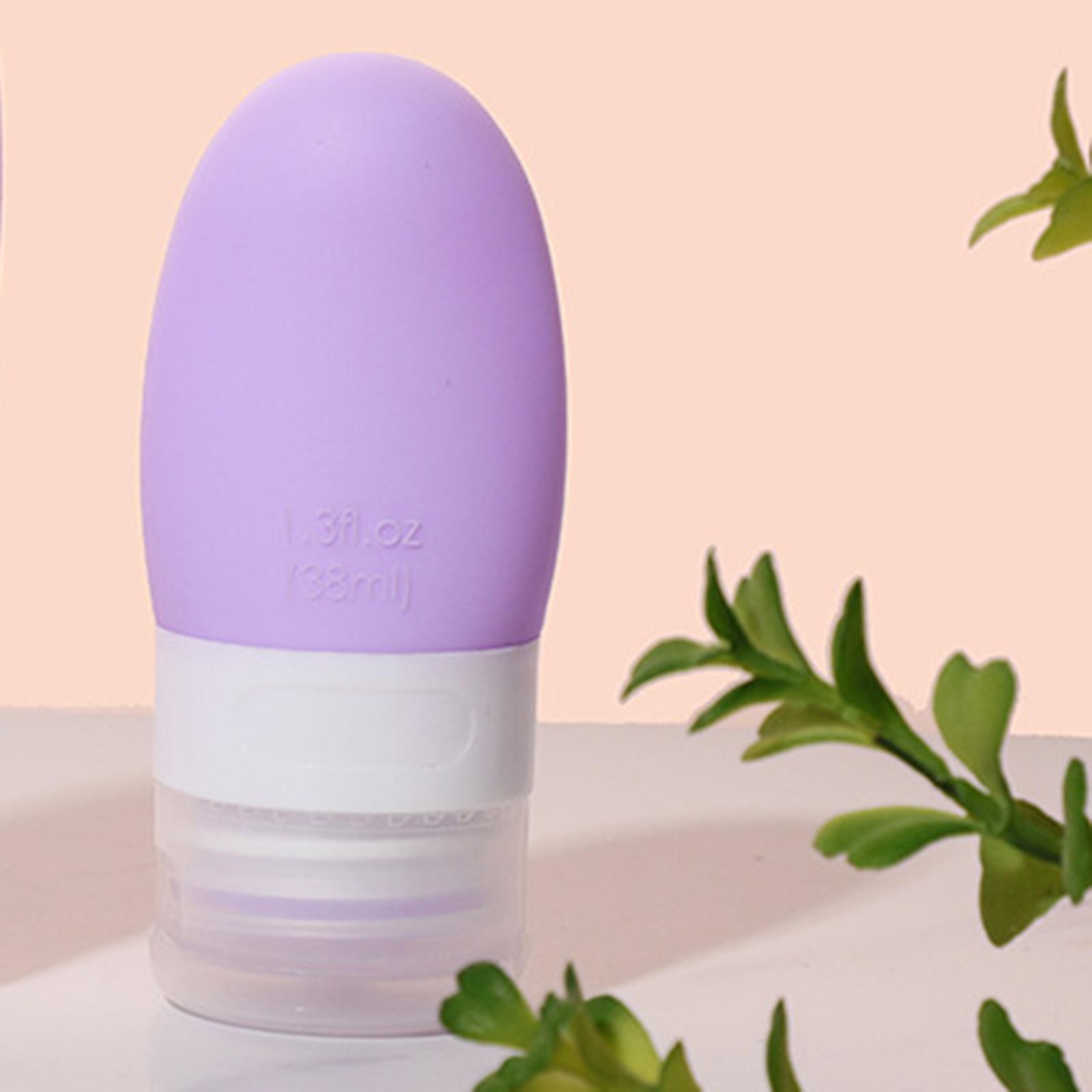 2Pcs Travel Bottles Refillable for Shampoo Body Wash Liquids