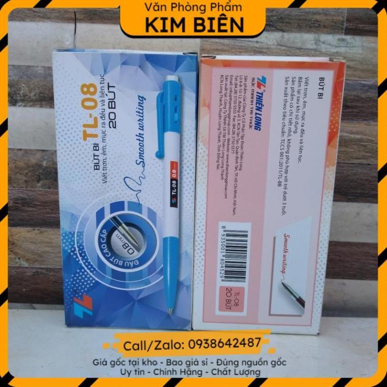 ️sỉ vpp,sẵn hàng️ Bút bii ngòi to 0.8mm(combo 20 bút) TL08 - VPP Kim Biên