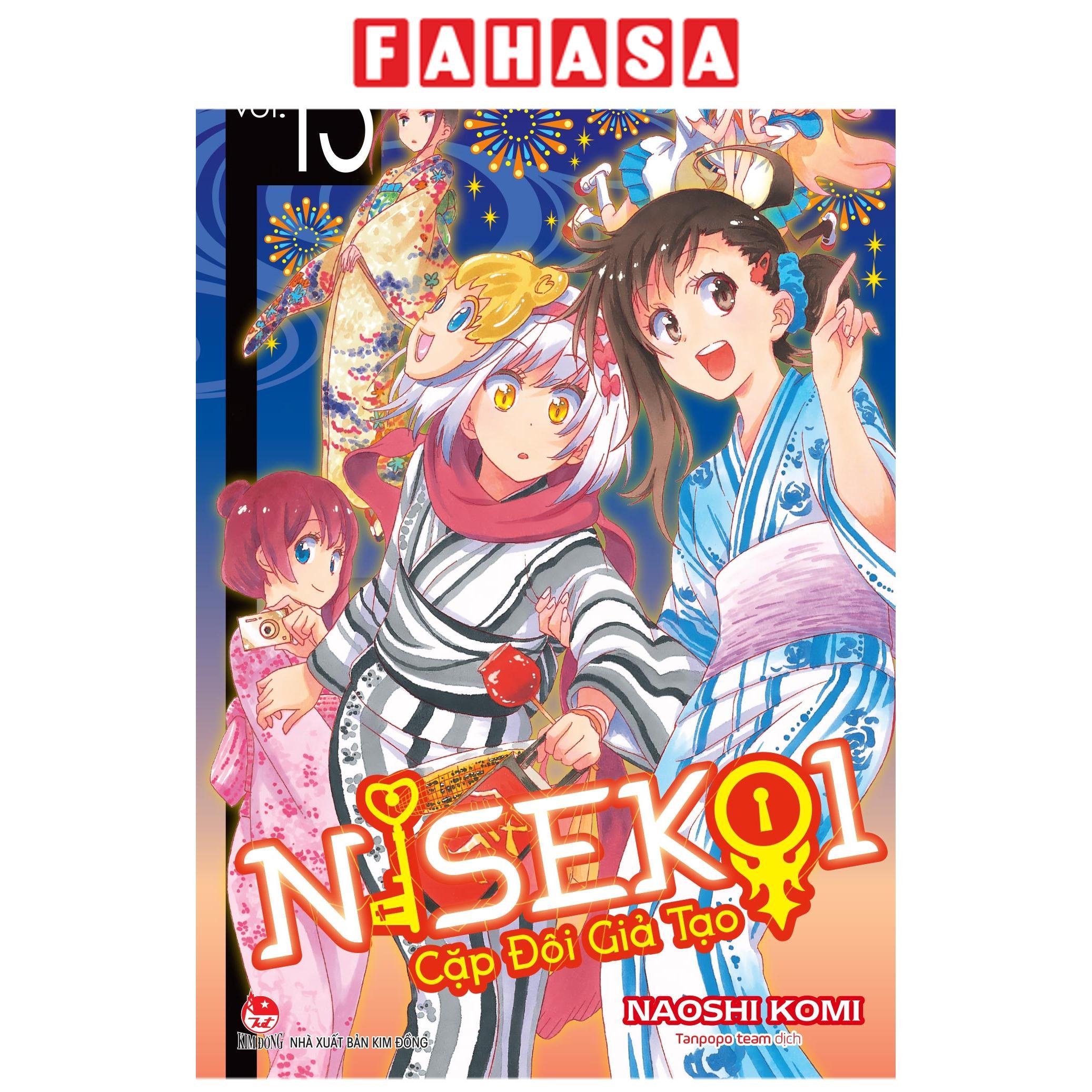 Sách - Nisekoi - Cặp Đôi Giả Tạo - Tập 13 - Yên Tâm - Tặng Kèm Card Nhựa Trong