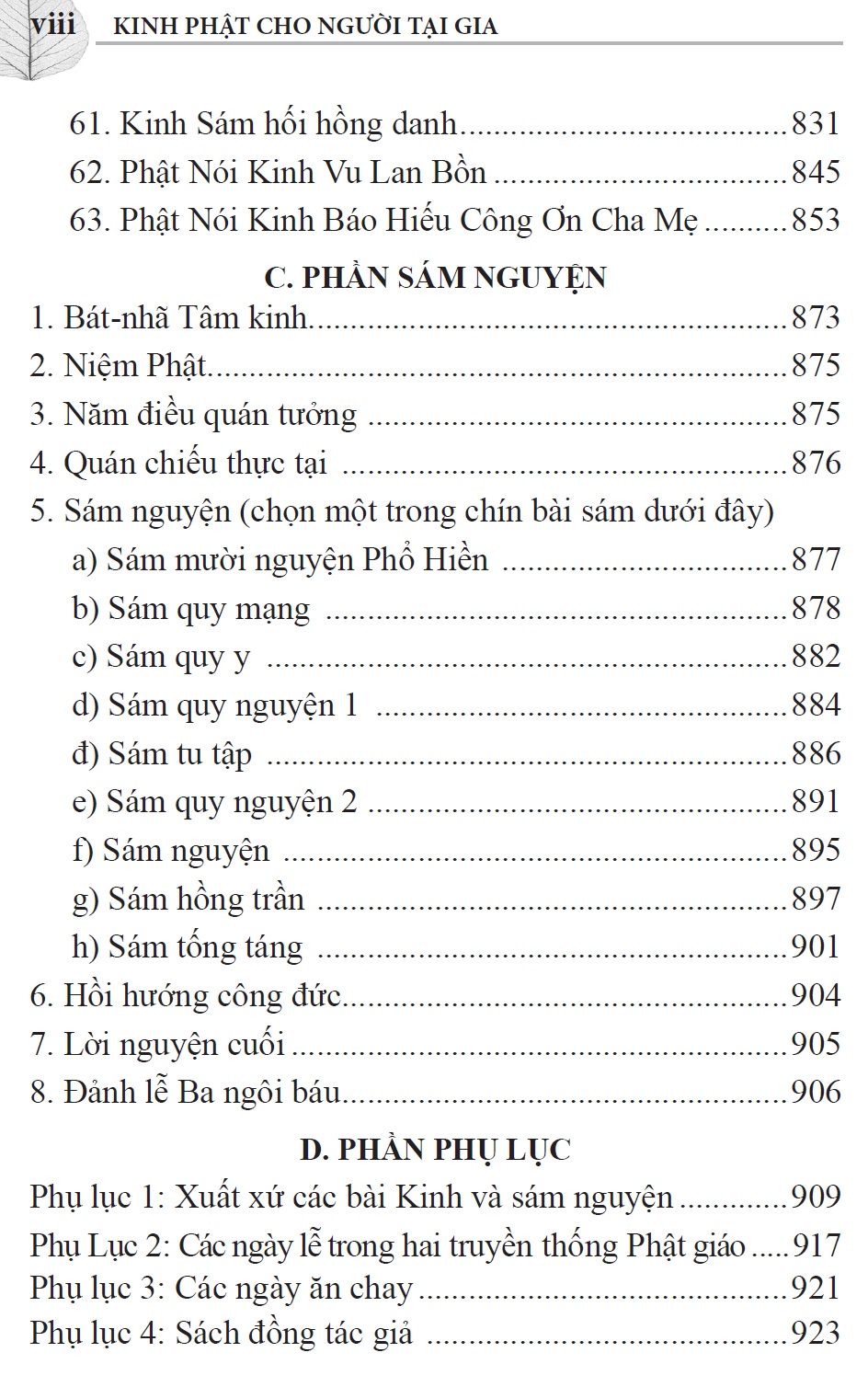 Kinh Phật Cho Người Tại Gia
