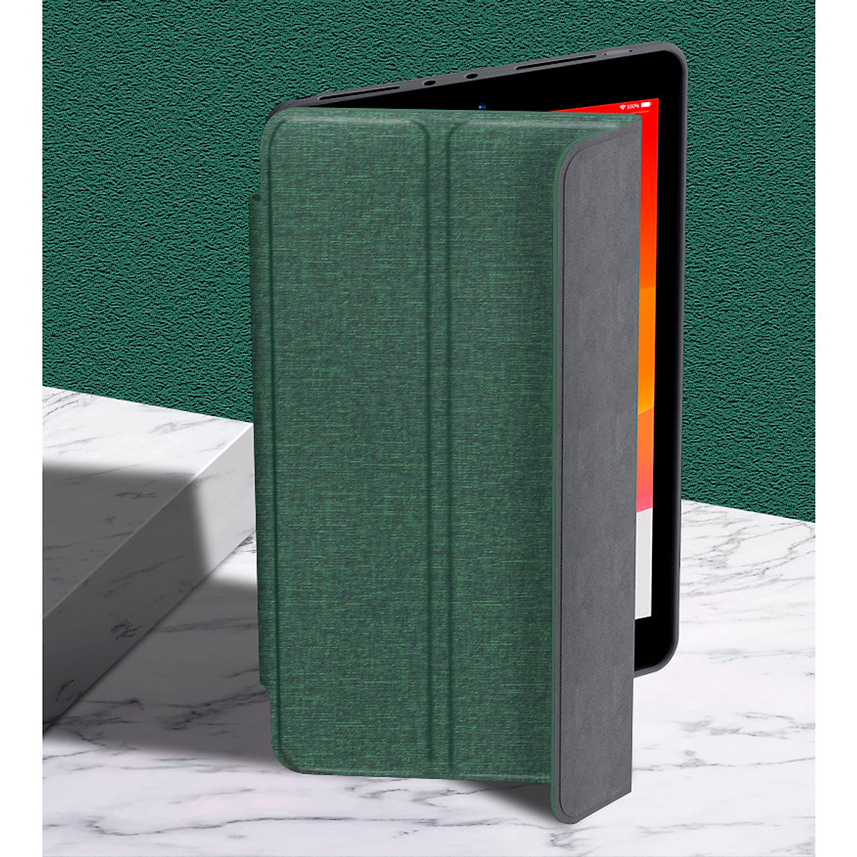Bao da Mutural Tailor dựng đứng có khay bút dành cho iPad Gen 10 10.9inch 2022 - Hàng chính Hãng