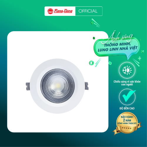 Đèn LED Downlight Điều khiển từ xa bằng Remote Model: D AT14L 110/9W.RF