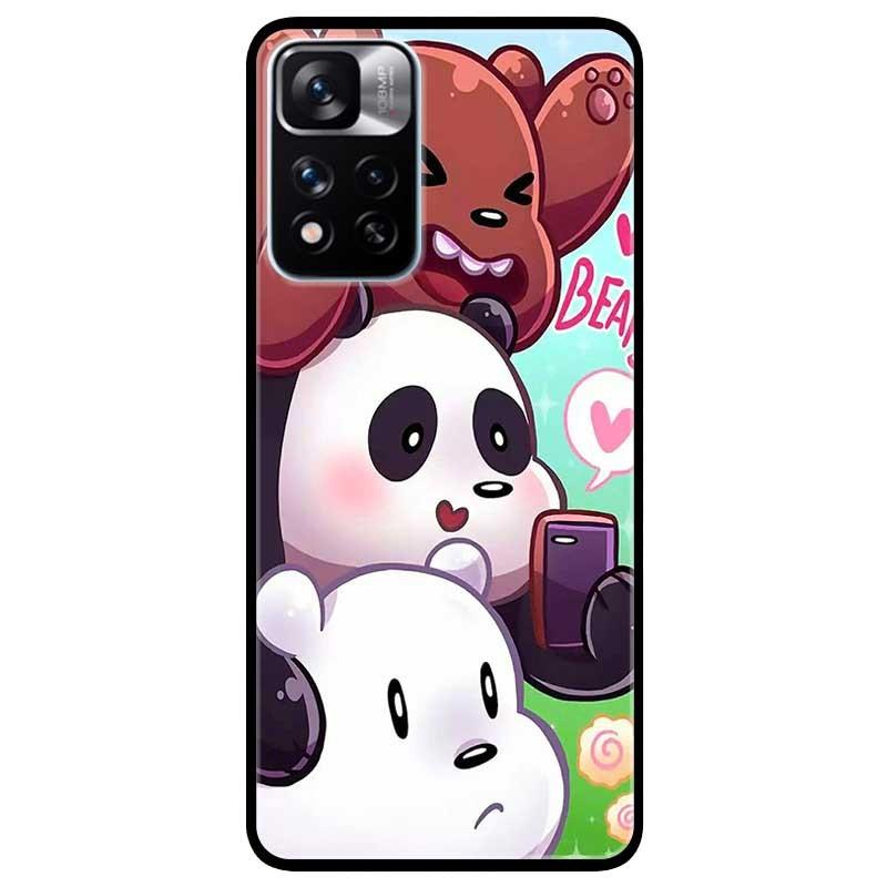 Ốp lưng dành cho Xiaomi Redmi Note 11 Pro 5G  mẫu Gấu Tim