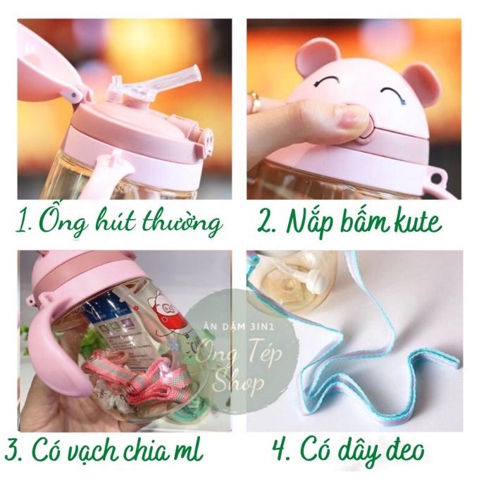 Bình tập uống nước cho bé tập hút