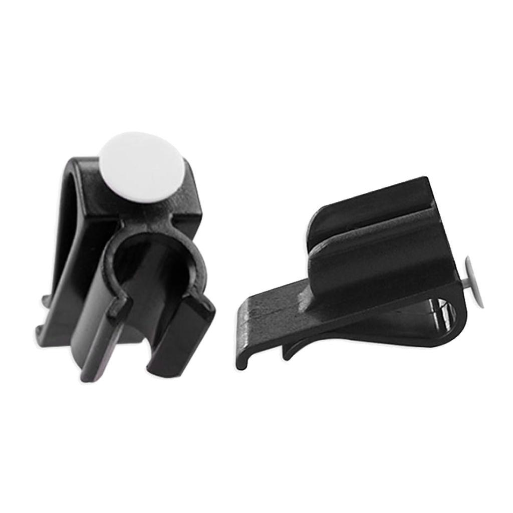 2-6pack Golf Bag Clip On Putter Clamp Holder with White Ball Marker